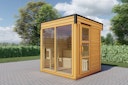 Vorschaubild Wolff Finnhaus Saunahaus Paradiso 2x2 (1-Raum)