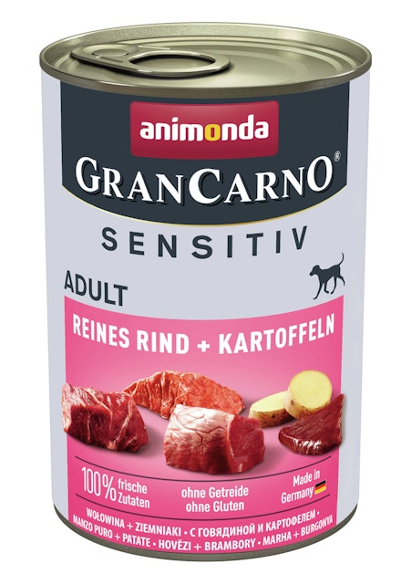 animonda Gran Carno Sensitiv Adult 400g Dose HundenassfutterVorschaubild