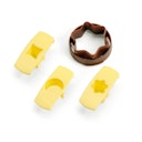 Vorschaubild Kaiser Spitzbuben-Ausstecher 4-teilig Stern