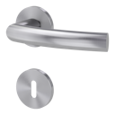 Vorschaubild Griffwerk VAYA 178 LORITA fast2fix Fast2Fix GK3 Rosetten rund Buntbart Edelstahl matt