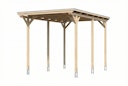 Vorschaubild Skan Holz Emsland - Flachdach Caravan-Carport aus Leimholz Breite 402 cm