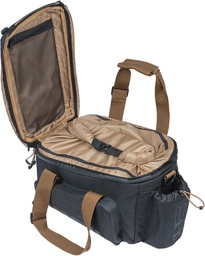 Basil Gepäckträgertasche Miles XL Pro schwarz black slate