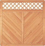 T&J SKAGEN RANK Sichtschutzzaun Lärche 1800 x 1800 mmZubehörbild