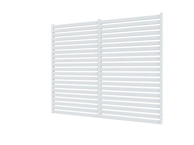 Palmako Sichtschutz-Wand (Bianca)