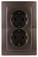 Kopp Steckdose braun - 941126061