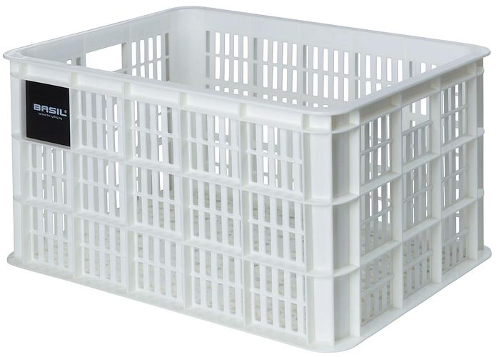 Basil Korb Crate L weiß