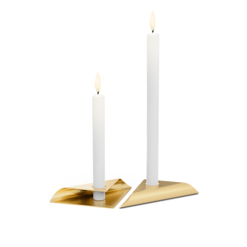 höfats Kerzenhalter SQUARE CANDLE gold
