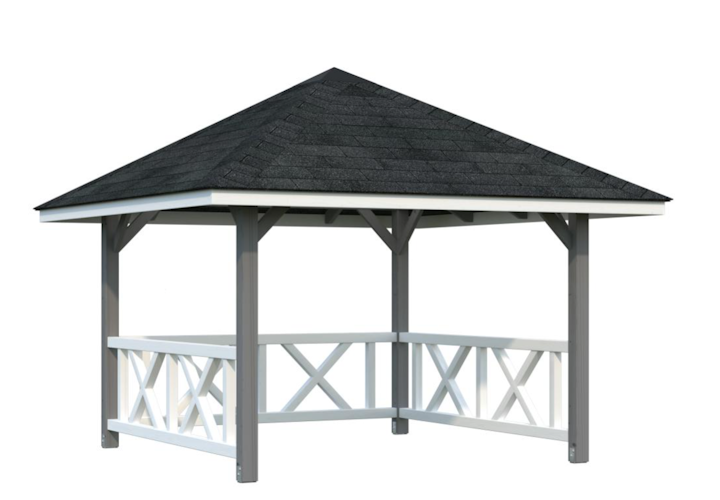 Palmako Pavillon Bianca 8,3 m² Set 101