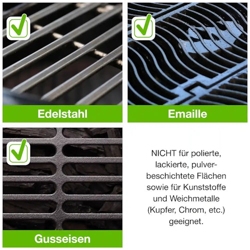 McBrikett FUSL Grillrost Schaber