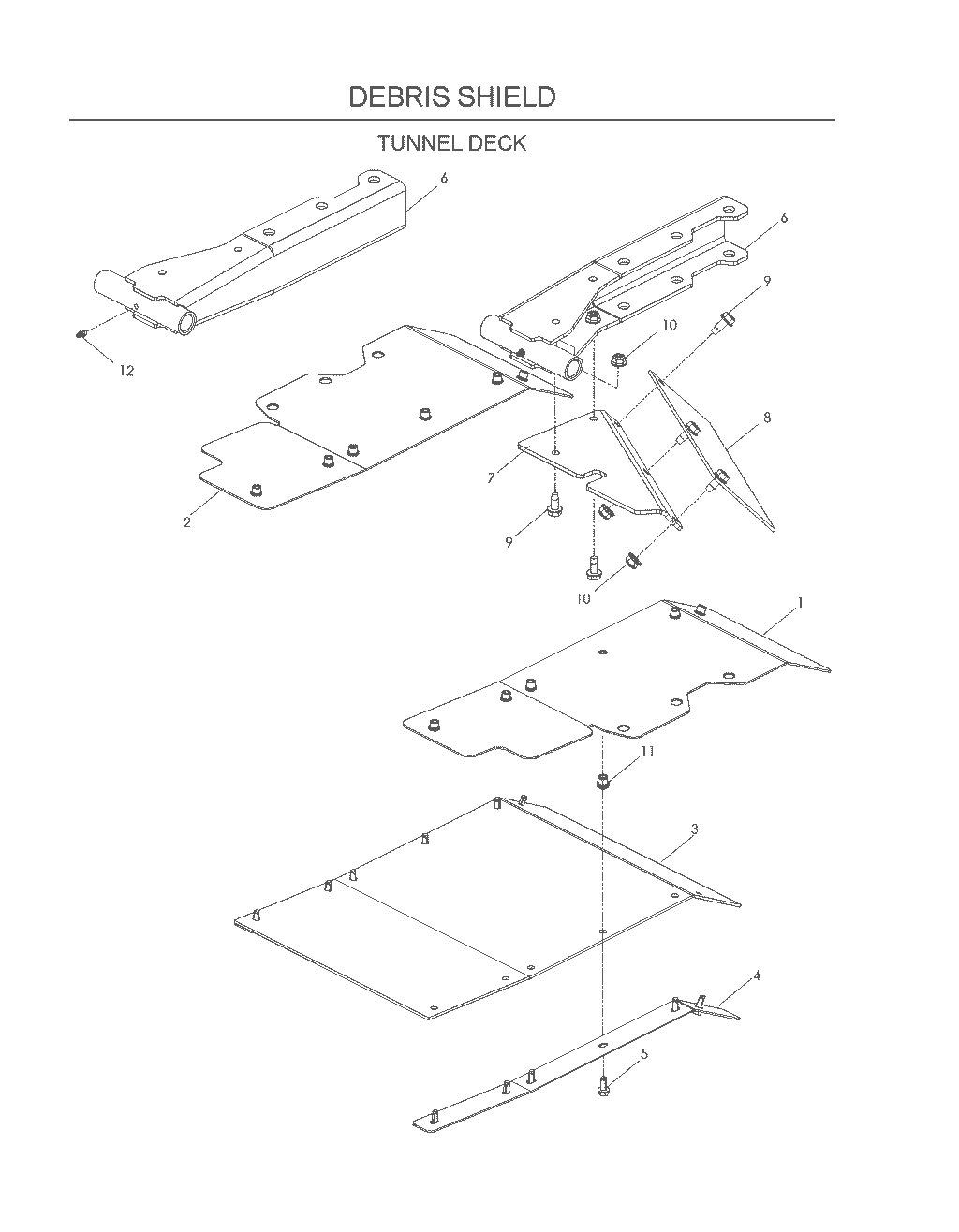 Explosionszeichnung Ersatzteile