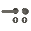 Vorschaubild Griffwerk Wechselgarnitur VAYA 291 AVUS fast2fix Fast2Fix Rosetten rund Knopf R2 Kaschmirgrau L