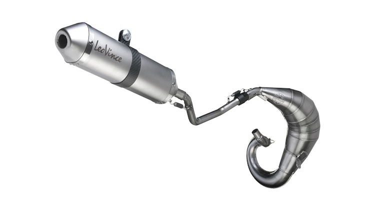 LeoVince Komplettanlage Edelstahl für X-FIGHT BETA RR 50 ENDURO '12