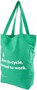 Vorschaubild CONTEC Einkaufstasche Born to Cycle grün