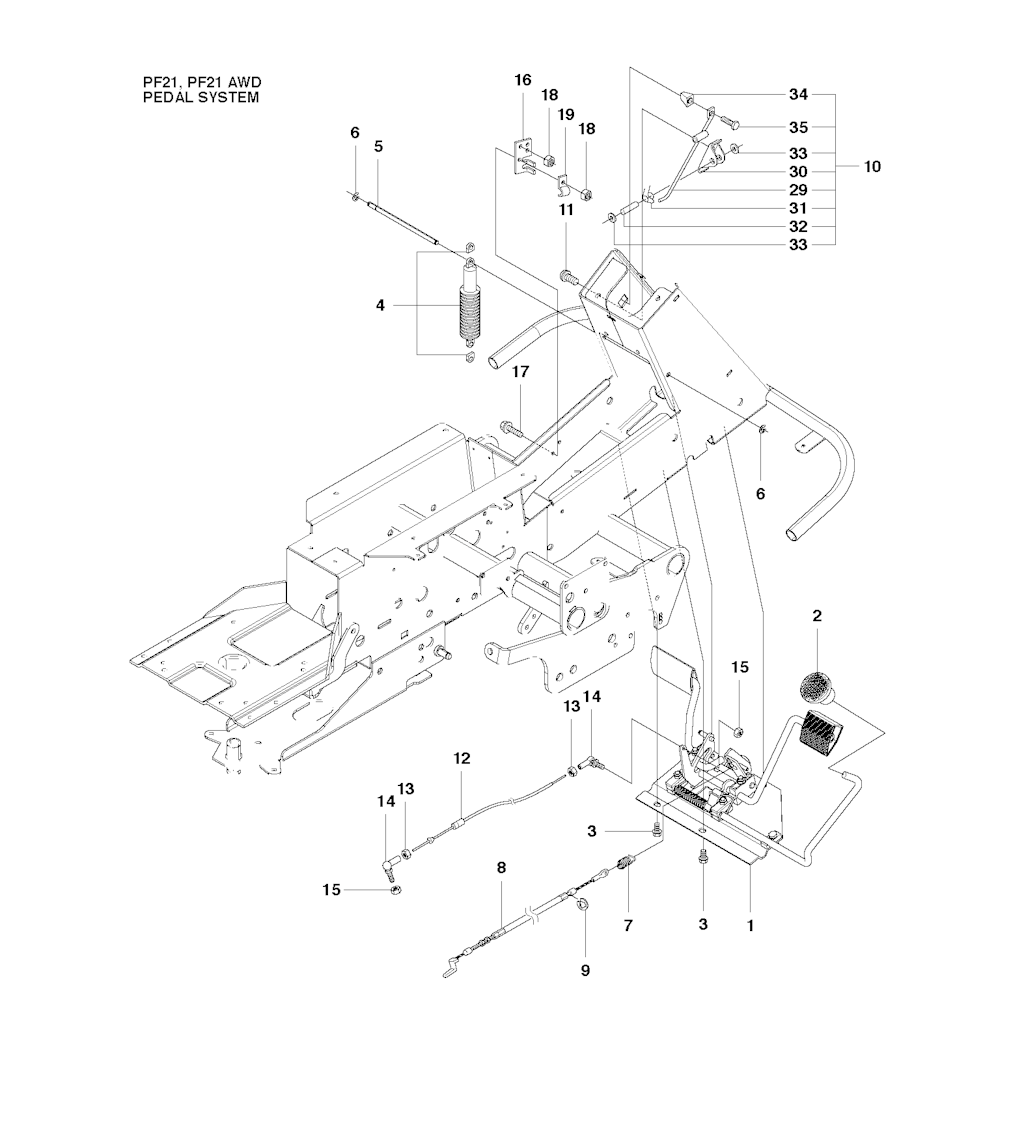 Explosionszeichnung Ersatzteile