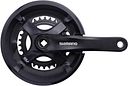 Vorschaubild Shimano Kettenradgarnitur TY501 175 mm 30/46 Zähne schwarz