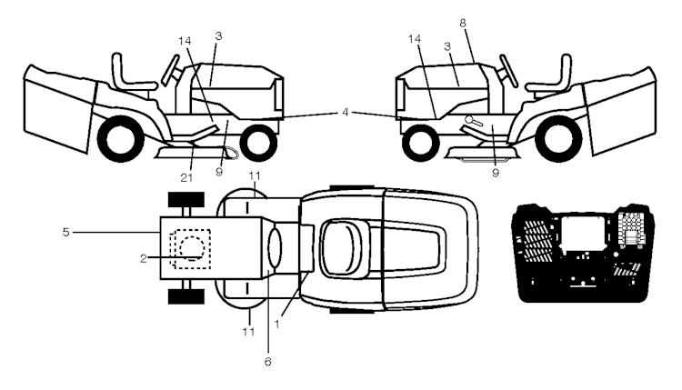 Husqvarna Gartentraktoren 960510178 TC 138M