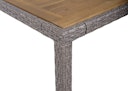 Vorschaubild Garden Pleasure Balkon-Set DAKOTA, Tisch 70 x 60 + 2 Sessel, Polyrattan / Akazie / Kissen 100 % Polyester