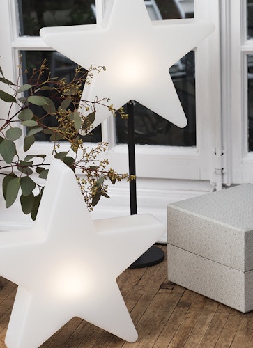 8 seasons design LED-Dekoleuchte Shining Star Ø 30 cm (WW)