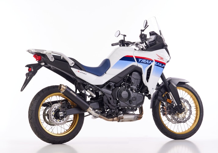 Shark Performance SLIP-ON Aluminium eloxiert schwarz SRC 4 für HONDA XL750 Transalp EURO5 EURO5+ 