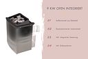 Vorschaubild Karibu 9 kW Saunaofen finnisch mit integrierter Steuerung