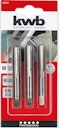 Vorschaubild kwb HSS GW-Bohrersatz 3-tlg M12 SB 443312