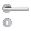 Vorschaubild Griffwerk Türgriff VIVIA Edelstahl matt - Klipptechnik