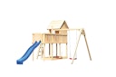 Vorschaubild Akubi Stelzenhaus Frieda mit Wellenrutsche, Doppelschaukelanbau und Anbauplattform