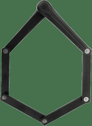 Axa Fold Faltschloss 100 cm schwarz 2,5" Mod. 25