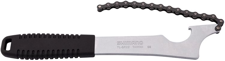 Shimano Kettenpeitsche TL-SR22 schwarz, silber