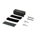 Vorschaubild Griffwerk Bodenführung Typ G -Kaschmirgrau U-Profil 70mm, Filzstreifenset 8+10mm