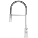 Vorschaubild Wasserhahn Küchenarmatur, QU, mit 360° schwenkbarem Auslauf, abnehmbare 2 strahl Handbrause, Verchromt