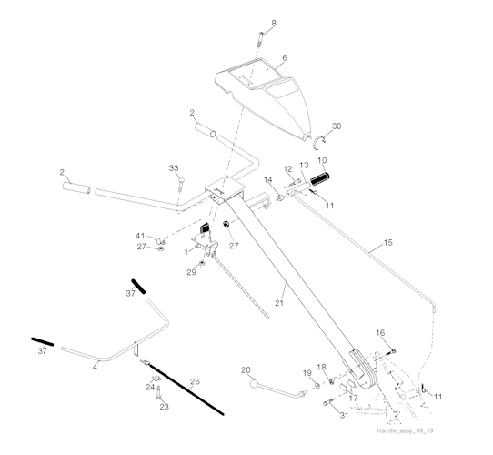 Husqvarna Motorhacken 96091000205 CRT51