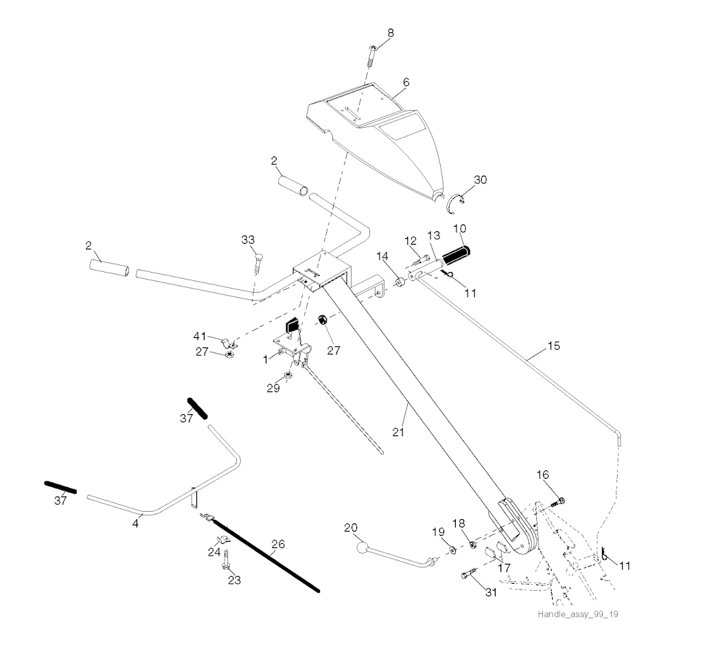 Explosionszeichnung Ersatzteile