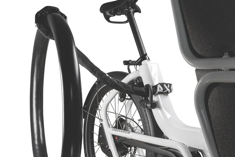 Axa Kettenschloss Loop 110 cm schwarz