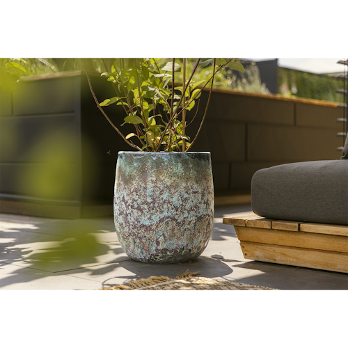 Plant Pot Aava grün antik