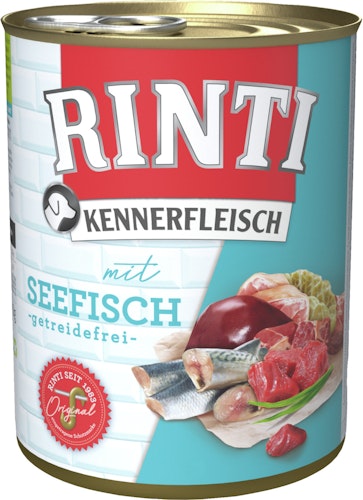 RINTI Kennerfleisch 800g Dose Hundenassfutter