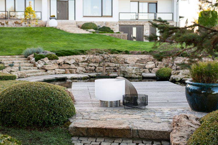 QFlame Feuerschale Set Basket Stainless Steel