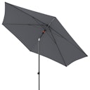 Vorschaubild doppler Mittelmastschirm myZONE 300 Push up, Aluminium Anthrazit / 100 % Polyester 180 g/m²