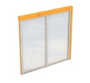 Vorschaubild Skan Holz Seitenwände aus Polycarbonat für Terrassendach (Wandanbau)