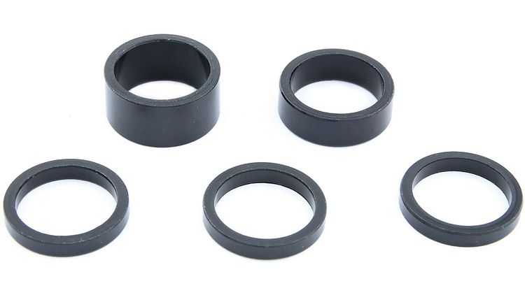 CONTEC Spacer-Set Spaler 1 Zoll schwarz