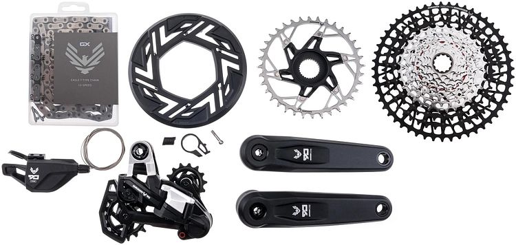 SRAM Schaltgruppen-Set Eagle 90 Transmission E-Bike für Bosch Antrieb mit ISIS Kurbelsatz 16