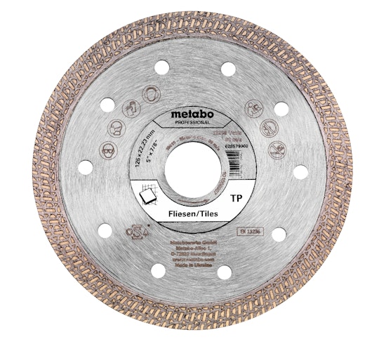 Metabo Diamanttrennscheibe 125x22,23mm"TP"Fliesen "professional"