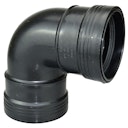 Vorschaubild Heissner Steck-Bogen 87° (PP), 75mm, Gummidichtung (Z924-00)