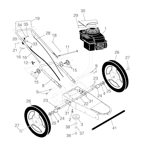 Husqvarna Rasentrimmer 96173000301 HU625HWT