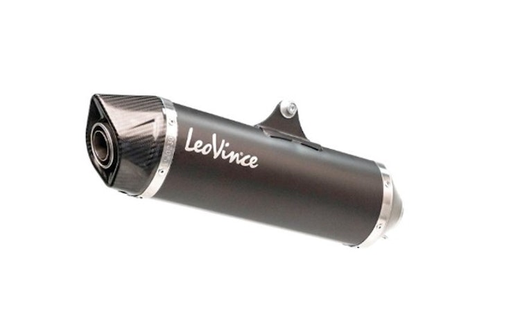 LeoVince SLIP-ON Edelstahl SBK NERO für HONDA X-ADV / FORZA 750