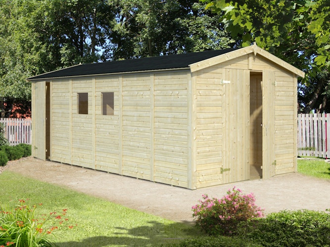 Palmako Gerätehaus Dan 14,7 m² - 16 mm