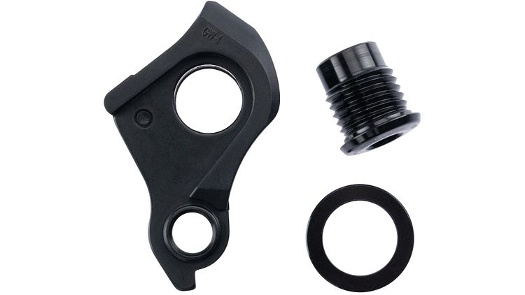 CONTEC Schaltauge Hanger UDH schwarz Standard Version, aus zwei Komponentenkö