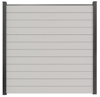 GroJa BasicLine PVC Stecksystem Bausatz schmal 180 x 180 cm inkl. Verstärkung