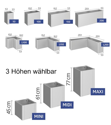 Biohort Pflanzbeet Belvedere