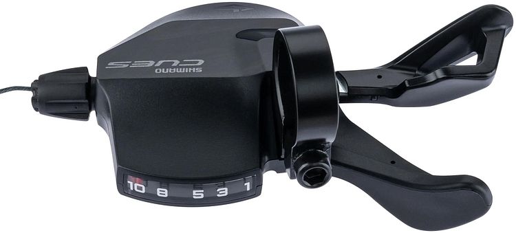 Shimano Daumenschalthebel CUES SL-U6000 10-fach rechts schwarz mit Ganganzeige